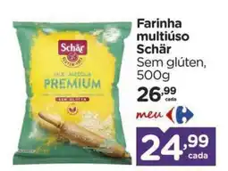 Carrefour Farinha multiúso Schär oferta