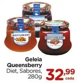 Carrefour Geleia Queensberry Diet, Sabores oferta