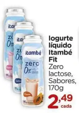 Carrefour logurte líquido itambé fit oferta