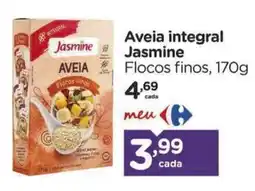 Carrefour Aveia integral jasmine flocos finos oferta