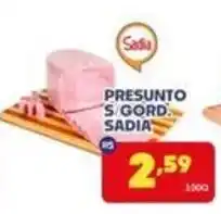 Boa Supermercados Presunto s/gord. sadia oferta