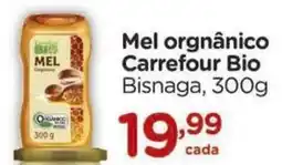 Carrefour Mel orgnânico Carrefour Bio Bisnaga oferta