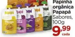 Carrefour Papinha orgânica Papapá Sabores oferta