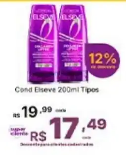 Super Lagoa Cond Elseve 200ml Tipos oferta