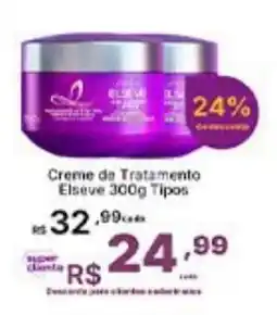Super Lagoa Creme de Tratamento Elseve 300g Tipos oferta
