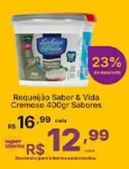 Super Lagoa Requeijão sabor & vida cremoso sabores oferta
