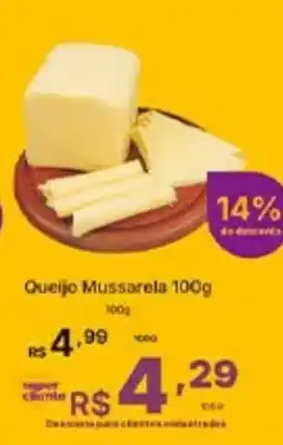Super Lagoa Queijo Mussarela oferta