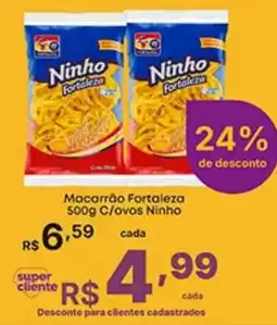 Super Lagoa Macarrão Fortaleza c/ovos Ninho oferta