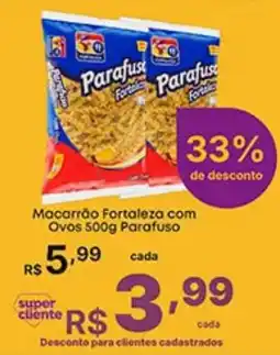 Super Lagoa Macarrão Fortaleza com Ovos oferta