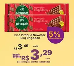 Super Lagoa Bisc Piraque Newafer Brigadeir oferta