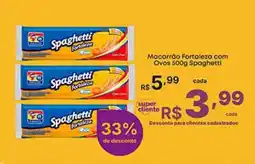 Super Lagoa Macarrão Fortaleza com Ovos Spaghetti oferta