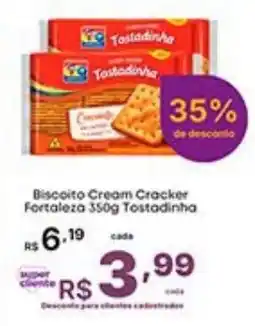 Super Lagoa Biscoito cream cracker oferta