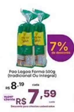 Super Lagoa Pao Legoa Forma oferta
