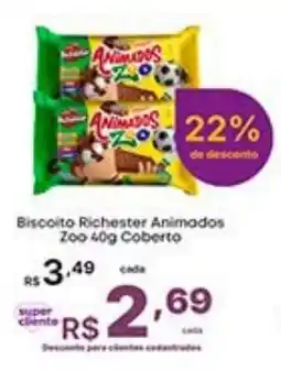 Super Lagoa Biscoito Richester Animados Zoo oferta