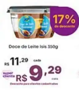 Super Lagoa Doce de Leite Isis oferta