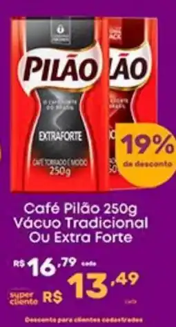 Super Lagoa Café Pilão Vácuo Tradicional Ou Extra Forte oferta