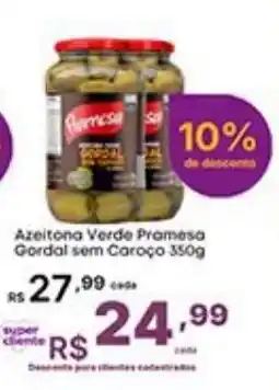 Super Lagoa Azeitona Verde Pramesa Gorgal sem Caroço oferta