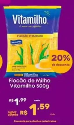 Super Lagoa Flocão de Milho Vitamilho oferta