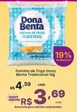 Super Lagoa Farinha de Trigo Dona Benta Tradicional oferta