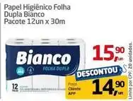Tenda Atacado Bianco - papel higiênico folha dupla pacote oferta