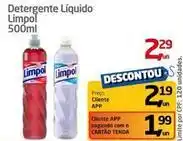 Tenda Atacado Limpol - detergente líquido oferta