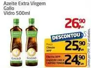Tenda Atacado Gallo - azeite extra virgem vidro oferta
