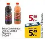 Tenda Atacado Maguary - suco concentrado uva ou goiaba oferta
