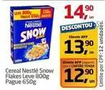 Tenda Atacado Nestlé - cereal snow flakes leve 800 pague 650g oferta