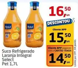 Tenda Atacado Select - suco refrigerado laranja integral oferta