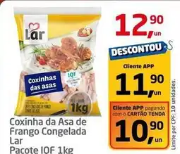 Tenda Atacado Lar - coxinha da asa de frango congelada oferta