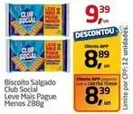 Tenda Atacado Leve - biscoito salgado oferta