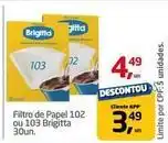 Tenda Atacado Brigitta - filtro de papel oferta