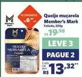 Sam's Club Leve - queijo muçarela oferta