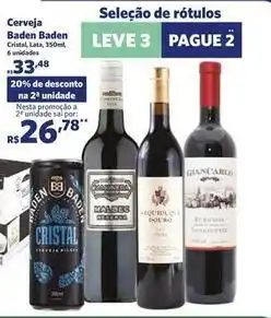 Sam's Club Baden baden - cerveja oferta