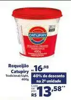 Sam's Club Catupiry - requeijão oferta