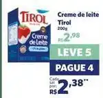 Sam's Club Tirol - creme de leite oferta