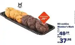 Sam's Club Member's mark - kit cookies oferta