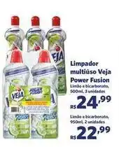 Sam's Club Veja - limpador multiúso power fusion oferta