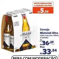 Sam's Club Michelob ultra - cerveja ultra oferta