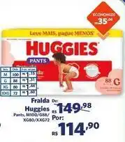 Sam's Club Huggies - fralda oferta