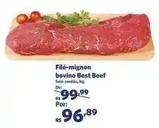 Sam's Club Bovino - filé-mignon bovino best beef oferta