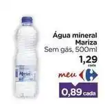 Carrefour Mariza - água mineral oferta