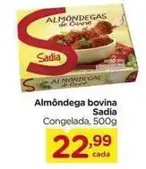 Carrefour Sadia - almondega bovina oferta