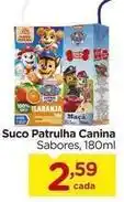 Carrefour Sabores - suco patrulha oferta