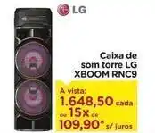 Carrefour Lg - caixa de som torre xboom rnc9 oferta
