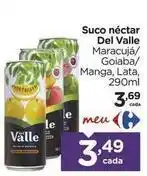 Carrefour Del valle - suco néctar oferta