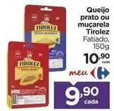 Carrefour Tirolez - queijo prato ou muçarela oferta