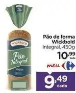 Carrefour Wickbold - pão de forma oferta
