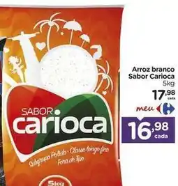Carrefour Sabor - arroz branco sabor carioca oferta