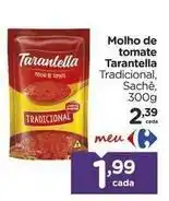 Carrefour Tarantella - molho de tomate oferta